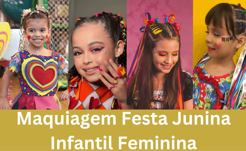 Aprenda como fazer maquiagem para festa junina infantil de forma fácil e divertida! Descubra dicas, truques e inspirações para deixar as crianças ainda mais bonitas e animadas para celebrar essa festa típica brasileira. Cores vibrantes